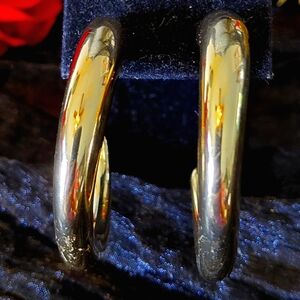 Chico's Gold Hoop Earrings